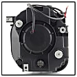 9039720 Driver and Passenger Side Halogen Headlight, With bulb(s), Clear Lens, Black Interior, Xtune Series