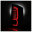 9040450 Driver and Passenger Side LED Tail Light, With bulb(s), Smoked Lens, Black Interior, Xtune Series