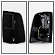 2016 Ram 2500 - Driver and Passenger Side LED Tail Light, With bulb(s), Smoked Lens, Black Interior, xTune By Spyder LED