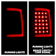 2016 Ram 2500 - Driver and Passenger Side LED Tail Light, With bulb(s), Smoked Lens, Black Interior, xTune By Spyder LED