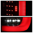 9041600 Driver and Passenger Side LED Tail Light, With bulb(s), Clear Lens, Black Interior, Xtune Series