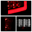 9041686 Driver and Passenger Side LED Tail Light, With bulb(s), Clear Lens, Black Interior, Xtune Series