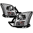 2009 Ford Fusion - Driver and Passenger Side Halogen Headlight, With bulb(s), Clear Lens, Chrome Interior, Xtune Series
