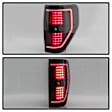 9042195 Driver and Passenger Side LED Tail Light, With bulb(s), Smoked Lens, Black Interior