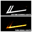 2015 Chevrolet Impala - Driver and Passenger Side Halogen/LED Headlight, With bulb(s), Halogen Models Only; Will Not Fit Xenon/HID Model, Clear Lens, Black Interior, Xtune Series