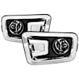 9043307 Front, Driver and Passenger Side Fog Light
