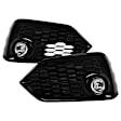 9043321 Front, Driver and Passenger Side OE Comparable Light Source Fog Light, With bulb(s)