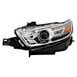 9053054 Driver and Passenger Side Headlight, Chrome