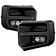 2023 Toyota Tacoma - Front, Driver and Passenger Side OE Comparable Light Source Fog Light, With bulb(s)