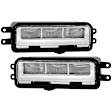 9054006 Front, Driver and Passenger Side LED Fog Light, With bulb(s)