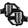 2021 GMC Canyon - Front, Driver and Passenger Side LED Fog Light, With bulb(s)