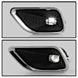 2020 Jeep Cherokee - Front, Driver and Passenger Side LED Fog Light, With bulb(s), Adding HID or LED Bulbs Will Void Warranty, With Switch