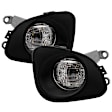 9054273 Front, Driver and Passenger Side LED Fog Light, With bulb(s)