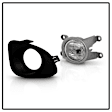 9054273 Front, Driver and Passenger Side LED Fog Light, With bulb(s)