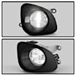 9054273 Front, Driver and Passenger Side LED Fog Light, With bulb(s)