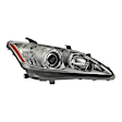 9943300 Passenger Side HID/Xenon Headlight, Without bulb(s), Chrome