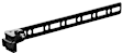 30130011 Fan Mounting Bracket, Bracket and Strap, Powdercoated Black