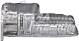 GMP60A Aluminum Oil Pan, 1.6L, 4Cyl, Spectra OE Replacement