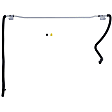3404196 OE Replacement Series Power Steering Return Line Hose Assembly