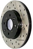 2014 Ford F-150 - Front, Driver Side Brake Disc, Cross-Drilled, 6.2L 8Cyl, Sport Series