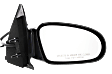 Passenger Side Mirror, Power Adjust, Non-Heated, Non-Folding, Paintable, No Signal Light, No Memory, No Puddle Light, No Auto-Dim, No Blind Spot Feature
