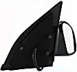 Passenger Side Mirror, Power Adjust, Non-Heated, Non-Folding, Paintable, No Signal Light, No Memory, No Puddle Light, No Auto-Dim, No Blind Spot Feature
