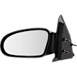 Driver Side Mirror, Manual Adjust, Non-Folding, Non-Heated, Paintable, No Signal Light, No Memory, No Puddle Light, No Auto-Dimming, No Blind Spot Feature, Base Model