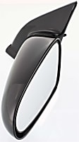 Driver Side Mirror, Manual Adjust, Non-Folding, Non-Heated, Paintable, No Signal Light, No Memory, No Puddle Light, No Auto-Dimming, No Blind Spot Feature, Base Model