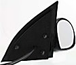 Passenger Side Mirror, Power Adjust, Non-Folding, Non-Heated, Paintable, No Signal Light, No Memory, No Puddle Light, No Auto-Dimming, No Blind Spot Feature, Base Model