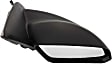 Sedan Passenger Side Mirror, Power Adjust, Non-Heated, Non-Folding, Textured Black, No Signal Light, No Memory, No Puddle Light, No Auto-Dim, No Blind Spot Feature