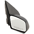 Sedan Passenger Side Mirror, Manual Adjust, Non-Heated, Non-Folding, Textured Black, No Signal Light, No Memory, No Puddle Light, No Auto-Dim, No Blind Spot Feature