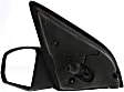 Sedan Driver Side Mirror, Manual Adjust, Non-Heated, Non-Folding, Textured Black, No Signal Light, No Memory, No Puddle Light, No Auto-Dim, No Blind Spot Feature