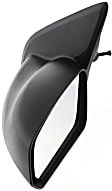 Sedan Driver Side Mirror, Manual Adjust, Non-Heated, Non-Folding, Textured Black, No Signal Light, No Memory, No Puddle Light, No Auto-Dim, No Blind Spot Feature