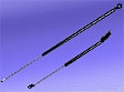 2006 Ford Explorer - Driver or Passenger Side Lift Support Liftgate Glass, Sport Utility