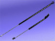 2006 Mercedes Benz E350 - Driver and Passenger Side Lift Support Hood, Sedan