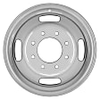 STL05125U20N Front or Rear Steel Silver Wheel - 16 in. X 6.5 in., 8 x 6.5 in. Bolt Pattern