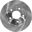 Rear, Driver or Passenger Side Brake Disc, Plain Surface, Solid, 5 Lug Wheels, 9.65 in. Disc Diameter, Pro-Line Series