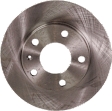 Rear, Driver or Passenger Side Brake Disc, Plain Surface, Solid, 5 Lug Wheels, 9.65 in. Disc Diameter, Pro-Line Series