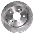 Rear, Driver or Passenger Side Brake Disc, Plain Surface, Solid, 5 Lugs, 10.22 In., Pro-Line Series