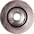 Front, Driver or Passenger Side Brake Disc, Plain Surface, Vented, 5 Lugs, 319.02 mm, Pro-Line Series