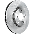 2004 Acura TL - Front, Driver or Passenger Side Brake Disc, Natural Finish, Plain Surface, Vented, 5 Lugs, 309.88 mm, Brembo Front Caliper, 3.2L 6Cyl, Pro-Line Series