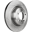 Front, Driver or Passenger Side Brake Disc, Plain Surface, Vented, 5 Lugs, 338.07 mm, 3.0L, 6Cyl, Pro-Line Series