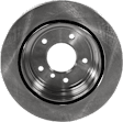 2008 BMW 328i - Rear, Driver or Passenger Side Brake Disc, Natural Finish, Plain Surface, Vented, 5 Lugs, 299.72 mm, Convertible, 3.0L 6Cyl, Pro-Line Series