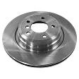 Rear, Driver or Passenger Side Brake Disc, Plain Surface, Vented, 5 Lug Wheels, 13.23 in. Disc Diameter, Pro-Line Series