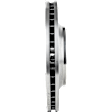 Front, Driver or Passenger Side Brake Disc, Plain Surface, Vented, 5 Lugs, 11.93 in. Disc Diameter, Pro-Line Series
