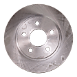 Rear, Driver or Passenger Side Brake Disc, Plain Surface, Solid, 5 Lugs, 11.07 in. Disc Diameter, Pro-Line Series