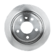 2015 Chevrolet Cruze - Rear, Driver or Passenger Side Brake Disc, Natural Finish, Plain Surface, Solid, 5 Lugs, 292 mm, 2.0L 4Cyl, Pro-Line Series