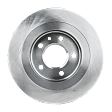 2015 Chevrolet Cruze - Rear, Driver or Passenger Side Brake Disc, Natural Finish, Plain Surface, Solid, 5 Lugs, 292 mm, 2.0L 4Cyl, Pro-Line Series