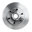 1995 Chevrolet C2500 - Front, Driver or Passenger Side Brake Disc, Natural Finish, Plain Surface, Vented, 6 Lugs, 294.89 mm, 7200lb GVW, 4.3L 6Cyl, Pro-Line Series