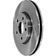 2016 Buick LaCrosse - Front, Driver or Passenger Side Brake Disc, Plain Surface, Vented, 5 Lugs, 321.06 mm, 3.6L 6Cyl, Pro-Line Series